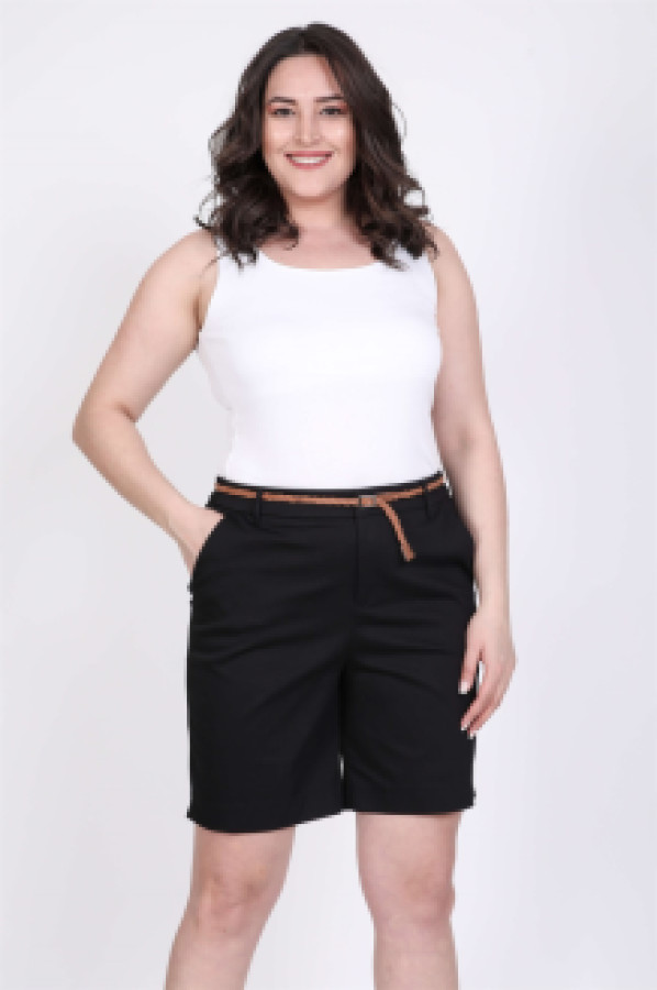 

Шорты женские My Line Moda 870 черные 52 (доставка из-за рубежа), 870