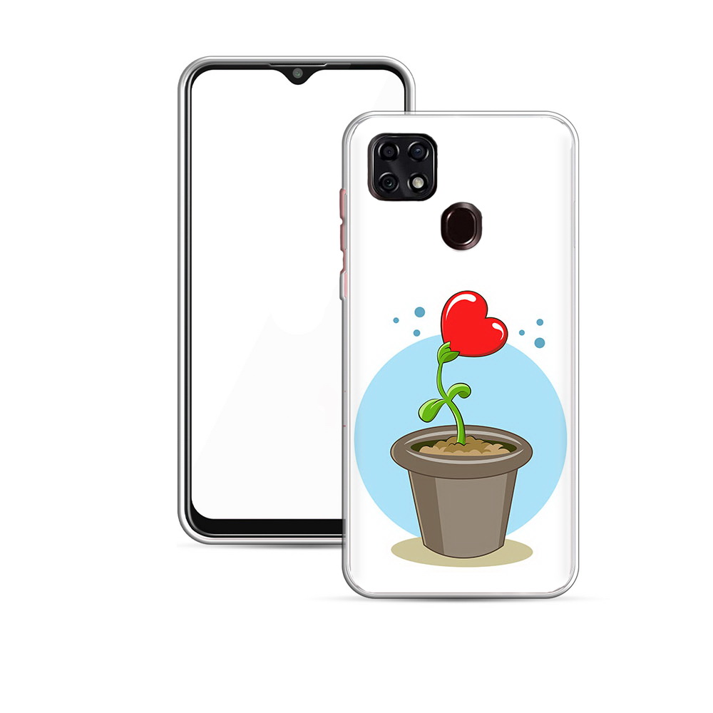Чехол MyPads Tocco для ZTE V2020 Растение любви 14 февраля (PT226946.457.145)