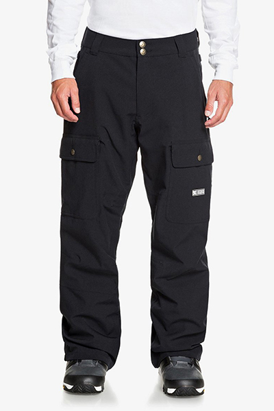 фото Мужские сноубордические штаны code shell, черный, l dc