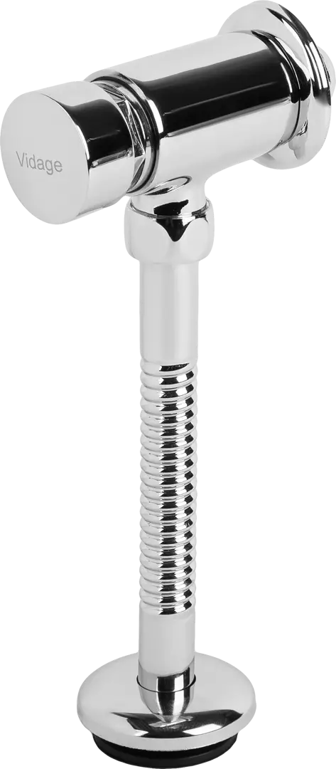 Кран сливной для писсуара с отводом Vidage, латунь, цвет хром сливная труба для писсуара jacob delafon