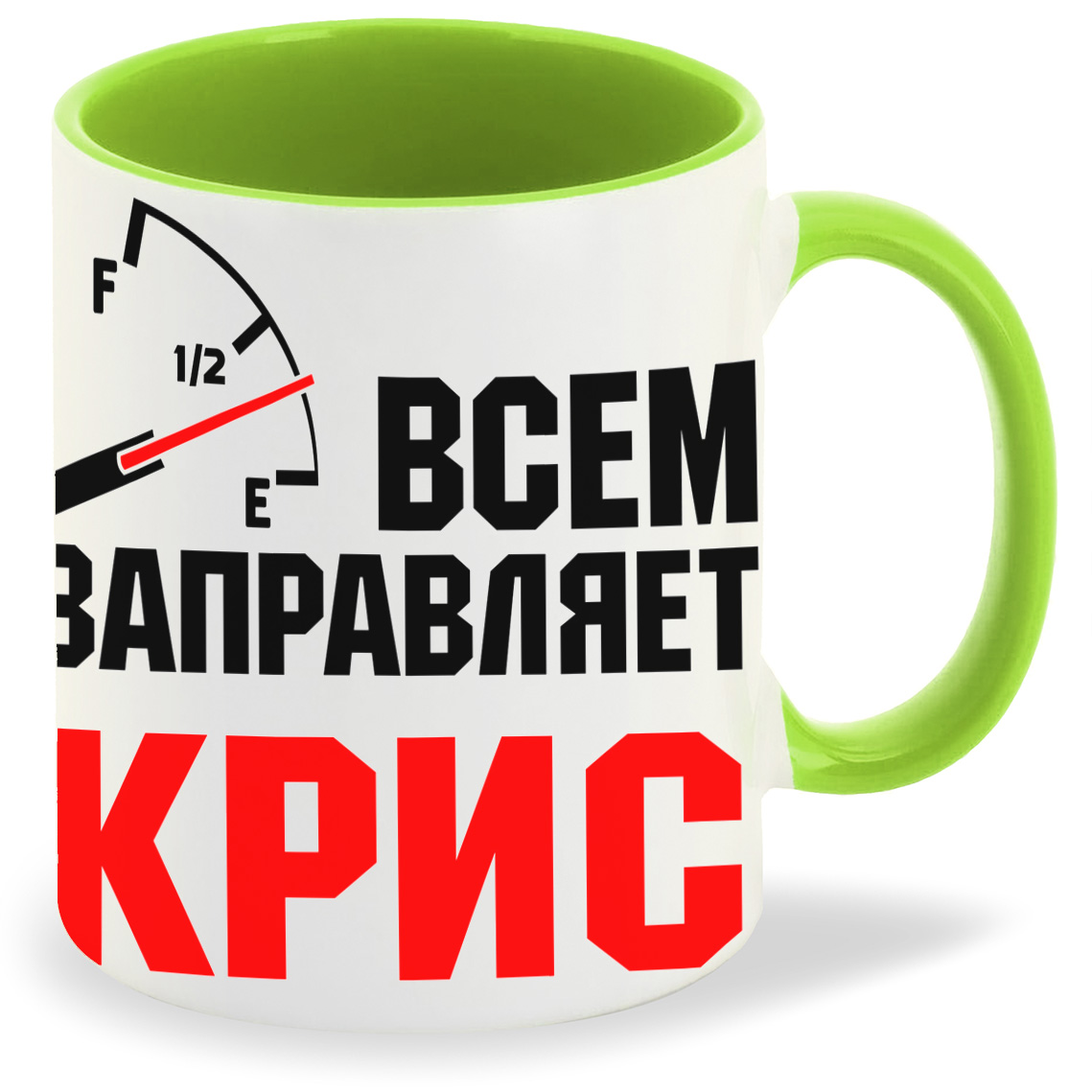 фото Кружка coolpodarok кружка именная всем заправляет крис