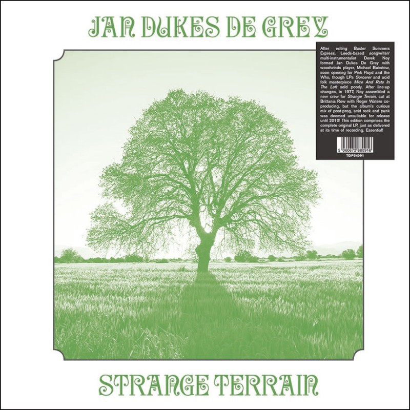 DE GREY JAN DUKES Strange Terrain LP