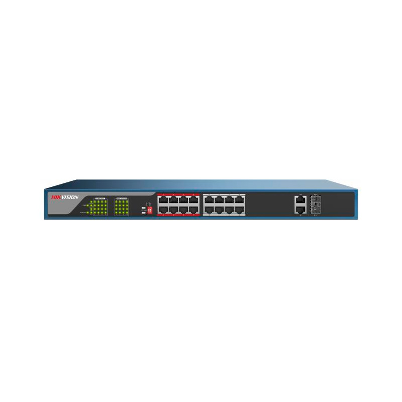 

Коммутатор Hikvision DS-3E0318P-E Black