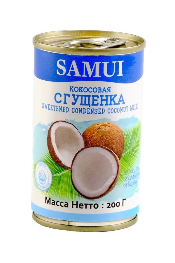 Растительная сгущенка Samui кокосовая 200 г