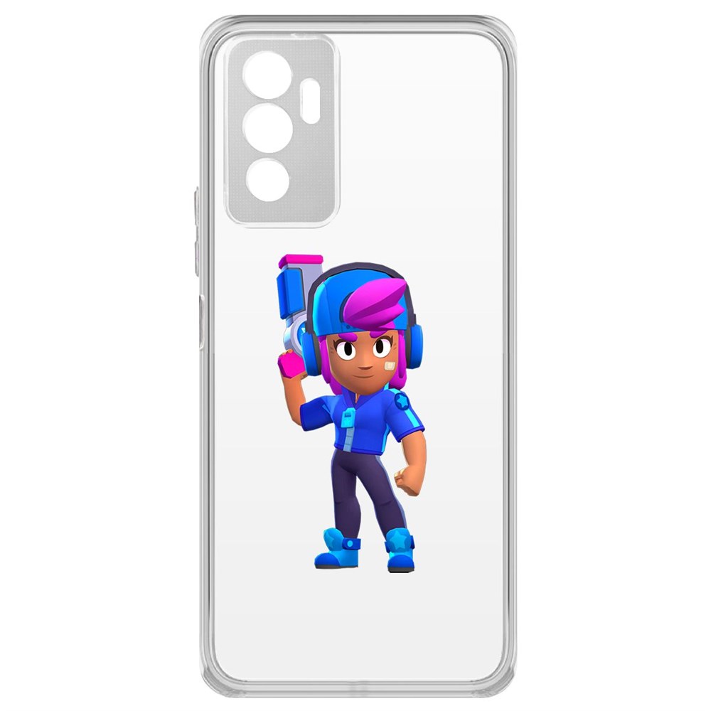 

Чехол-накладка Brawl Stars-Звёздная Шелли для Vivo V23e