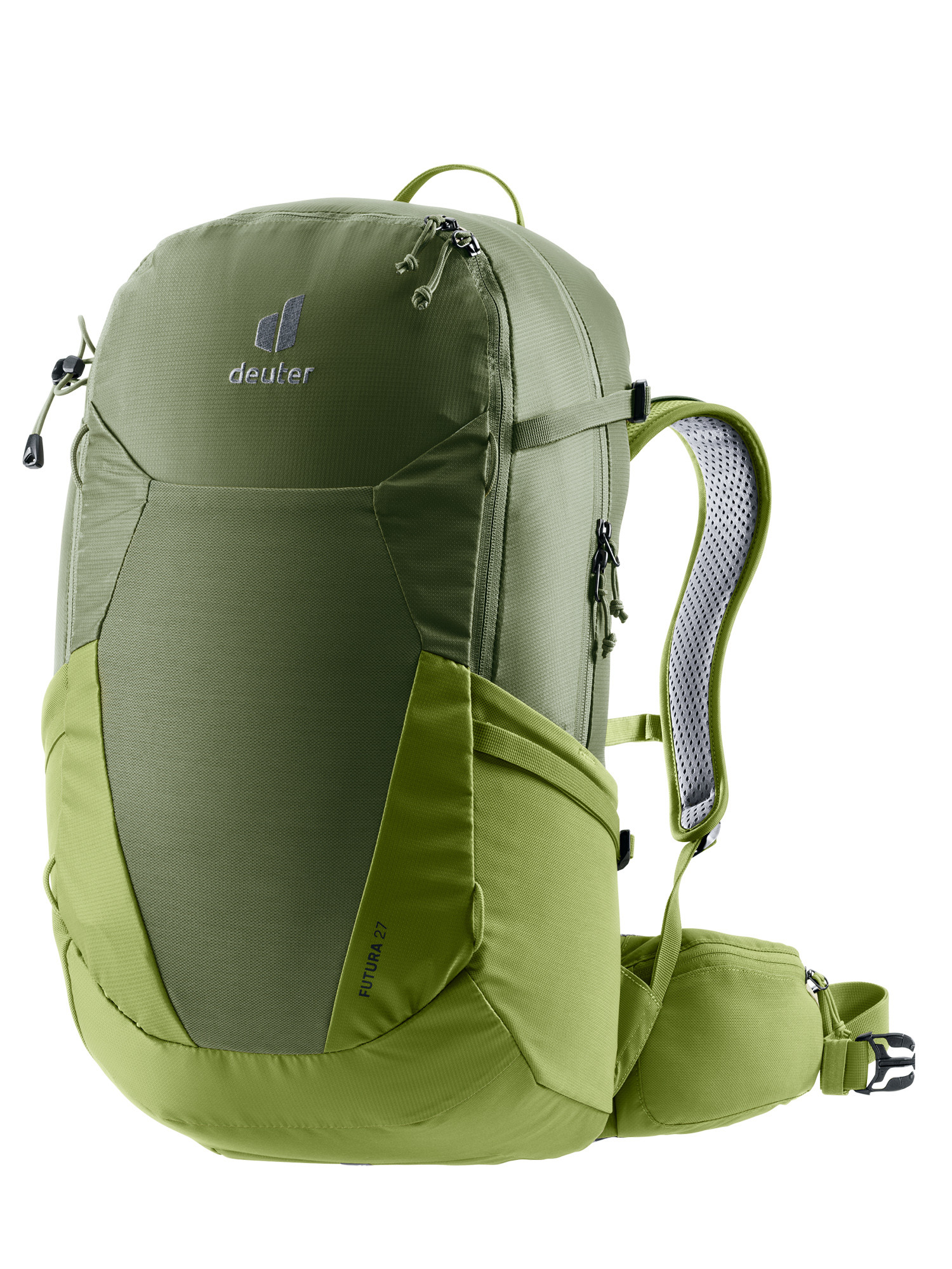 

Рюкзак Deuter Futura 27 Khaki-Meadow (Б/Р) 2024-25, Зеленый, Futura 27