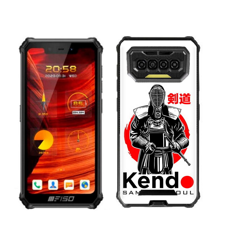 

Чехол-накладка MyPads рисованый самурай для Oukitel F150 Bison, Прозрачный, Tocco