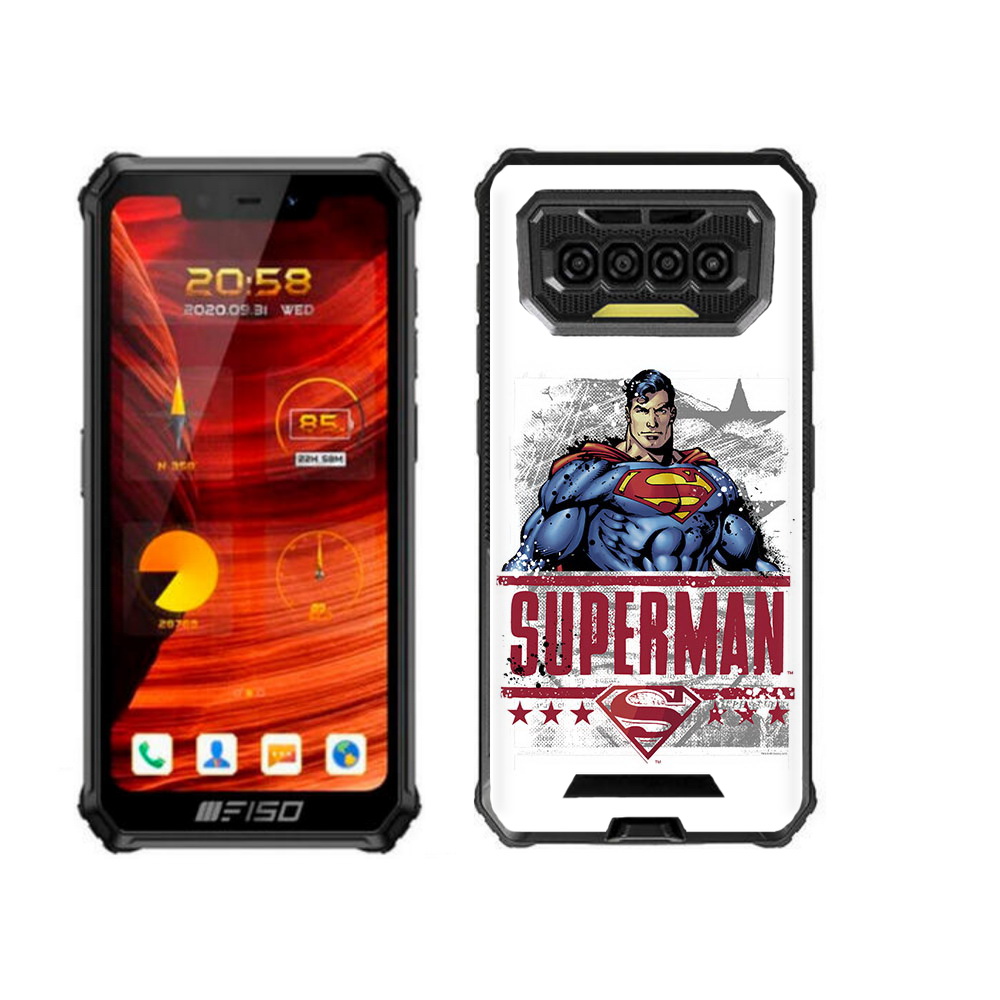 

Чехол-накладка MyPads рисунок супермен для Oukitel F150 Bison, Прозрачный, Tocco