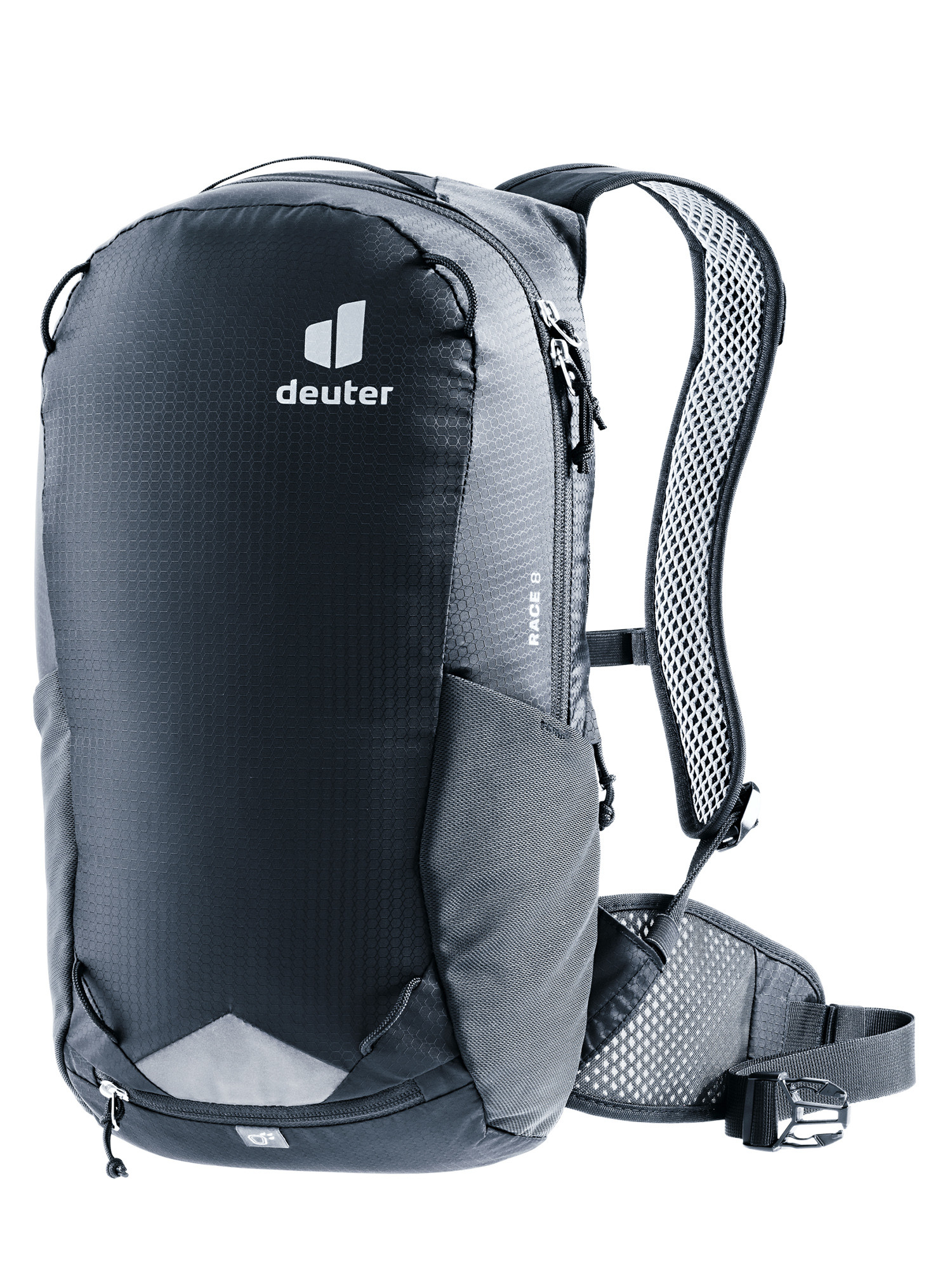 

Рюкзак Deuter Race 8 Black (Б/Р) 2024-25, Черный, Race 8