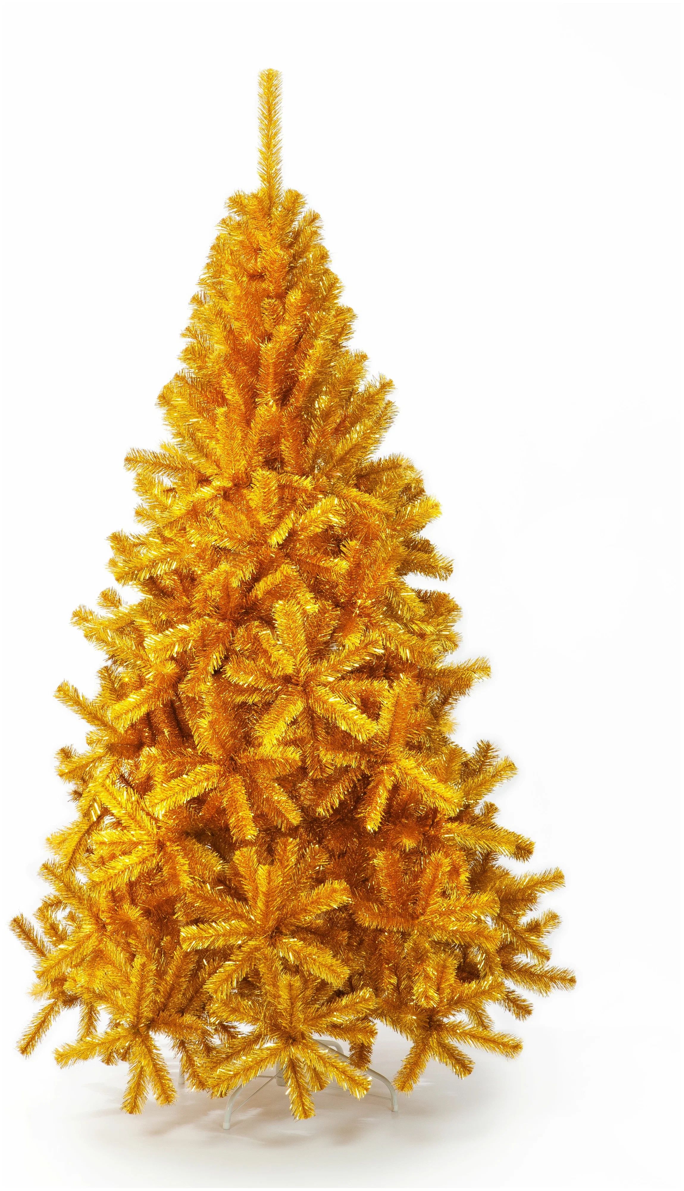 Ель искусственная Crystal Trees Грушевое золото KP20210 210 см золотистая