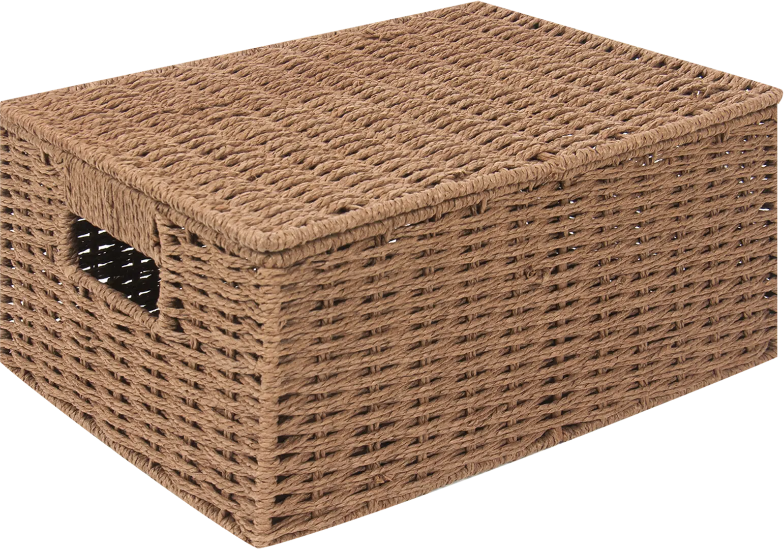 

Корзина мягкая с ручками 31x23x15 см 10 л бамбук цвет коричневый