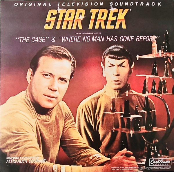 OST Star Trek: The Cage & Where No Man Has Gone Before (Alexander Courage) LP