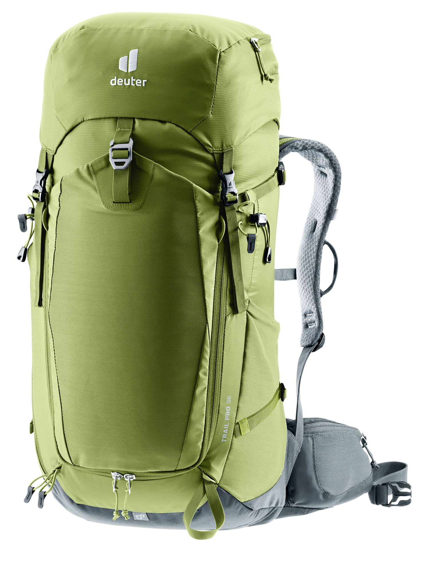 

Рюкзак Deuter Trail Pro 36 Meadow-Graphite (Б/Р) 2024, Зеленый, Trail Pro 36
