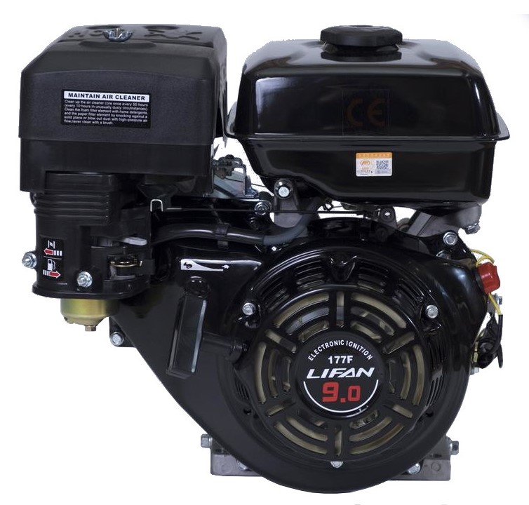 

Двигатель бензиновый Lifan 177F D25, 3А, 177F