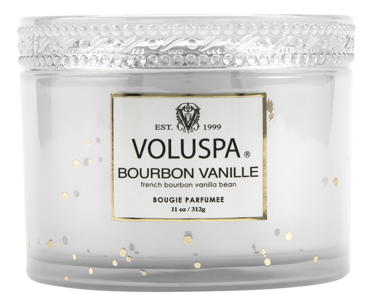 фото Ароматическая свеча voluspa bourbon vanille (ваниль бурбон) 312г