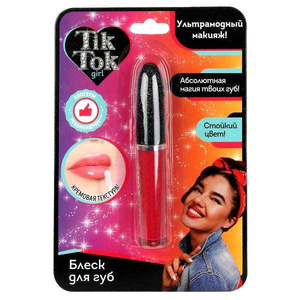 Купить Блеск для губ розовый TIK TOK GIRL в кор.30x12шт, Shantou Gepai