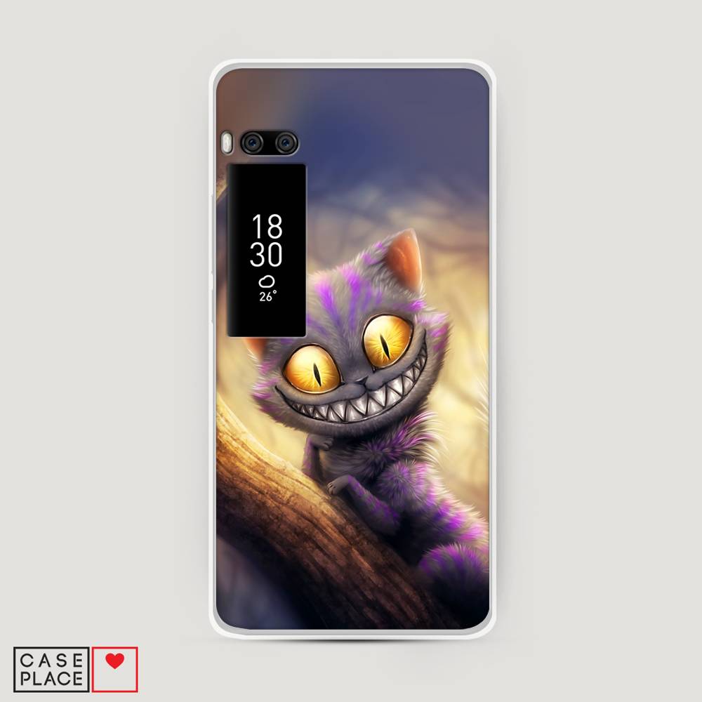 

Чехол Awog на Meizu Pro 7 Plus "Cheshire Cat", Фиолетовый;желтый, 71950-1