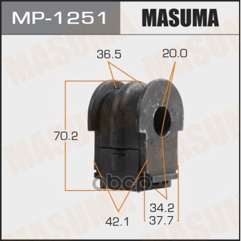 

Втулка Стабилизатора Masuma Mp-1251 Masuma арт. MP-1251