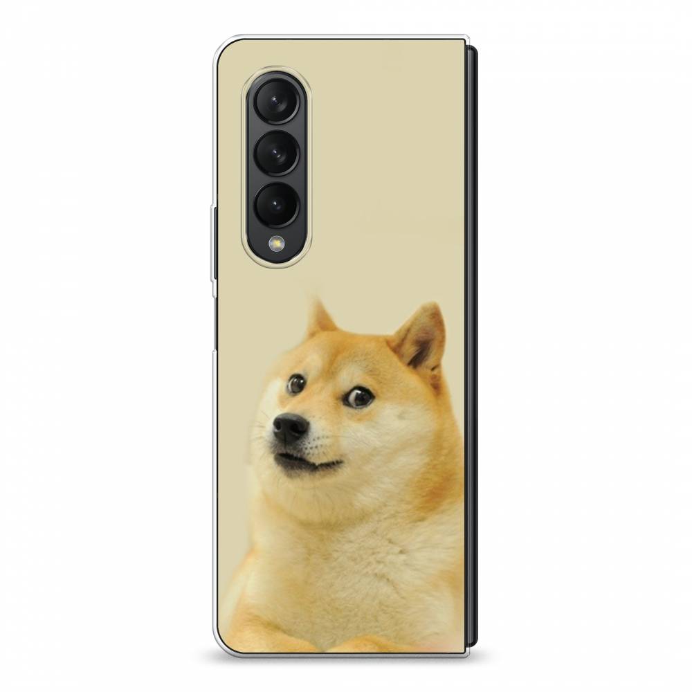 

Чехол Awog на Samsung Galaxy Z Fold 3 / Самсунг Z Fold 3 "Собака подозревака", Коричневый;желтый;бежевый, 2103650-9