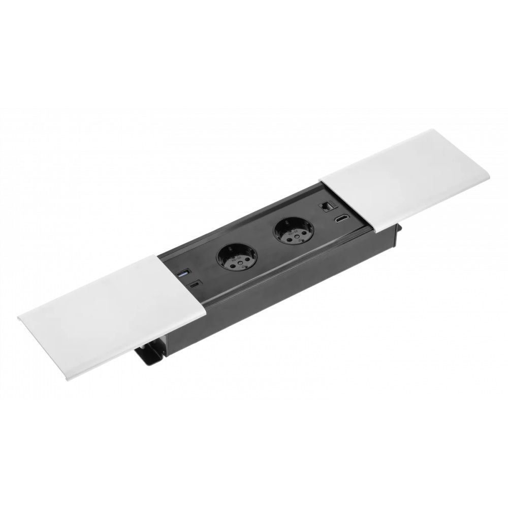 

Блок розеток врезной PRESTINO 2 розетки AE-PB2SPRES-10 (Schuko), 2xUSB A+C, RJ45, HDMI, бе, Белый, Блок розеток врезной PRESTINO 2 розетки AE-PB2SPRES-10 (Schuko), 2xUSB A+C, RJ45, HDMI, белый, с проводом 1,5 м