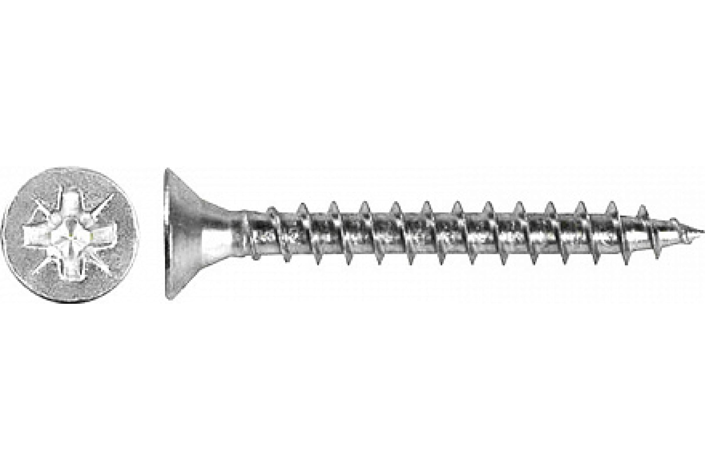 

КРЕП-КОМП Саморез белый цинк POZY 3,5х25 (150шт) бд3525мф