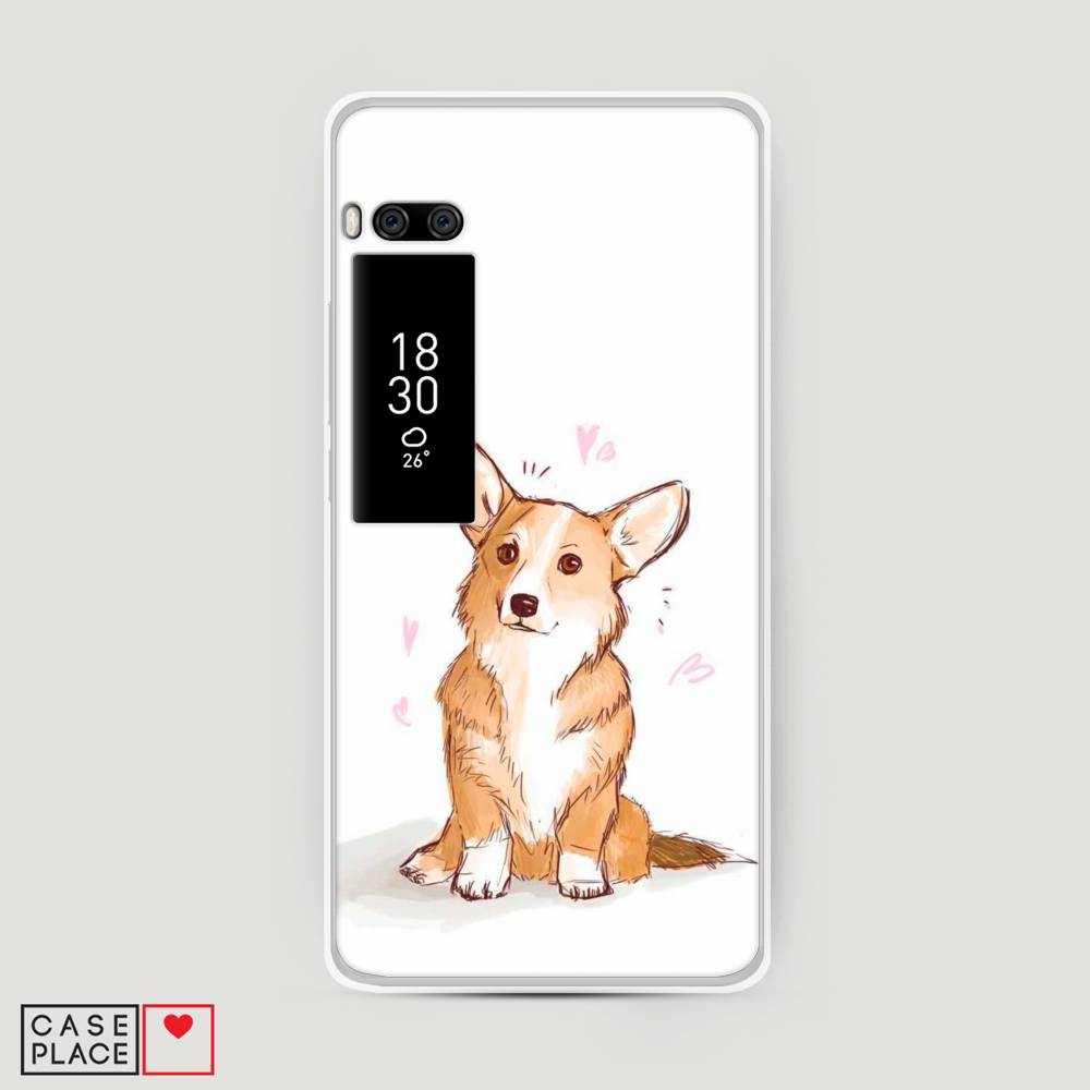 

Чехол Awog на Meizu Pro 7 Plus "Корги любовь", Бежевый;белый, 71950-1