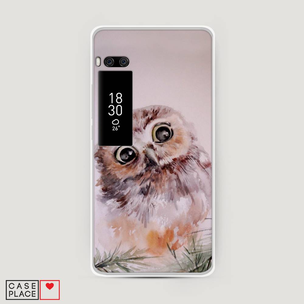 

Чехол Awog на Meizu Pro 7 Plus "Сова на розовом", Розовый;коричневый, 71950-1