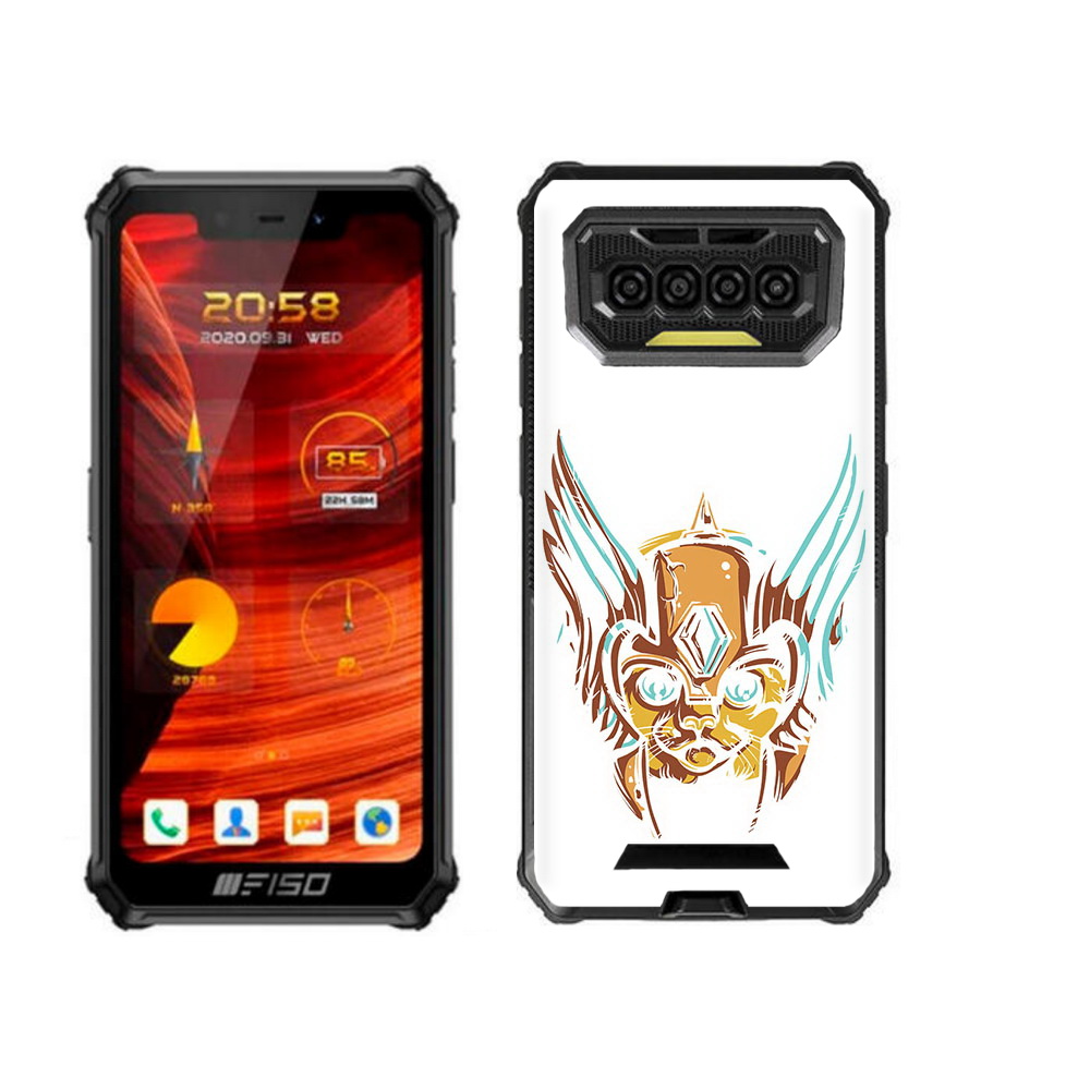 

Чехол бампер MyPads тор абстракция для Oukitel F150 Bison, Прозрачный, Tocco
