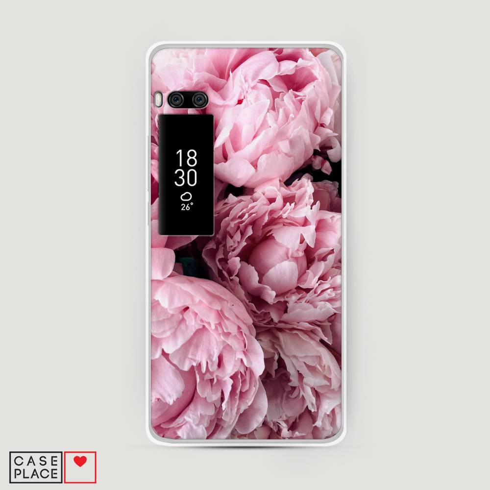 

Чехол Awog на Meizu Pro 7 Plus "Нежные пионы", Розовый;черный;белый, 71950-8