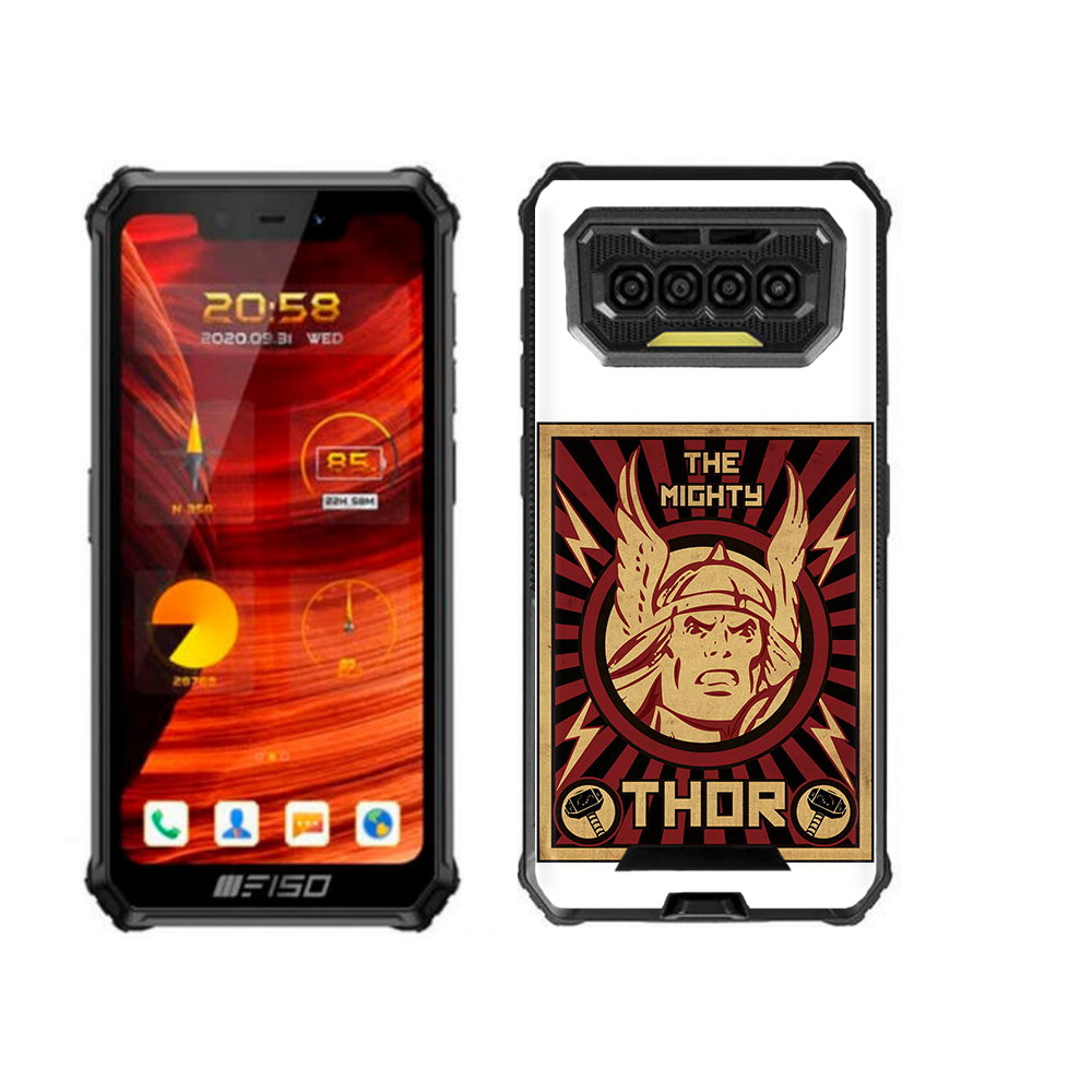 

Чехол бампер MyPads тор лицо для Oukitel F150 Bison 2021, Прозрачный, Tocco