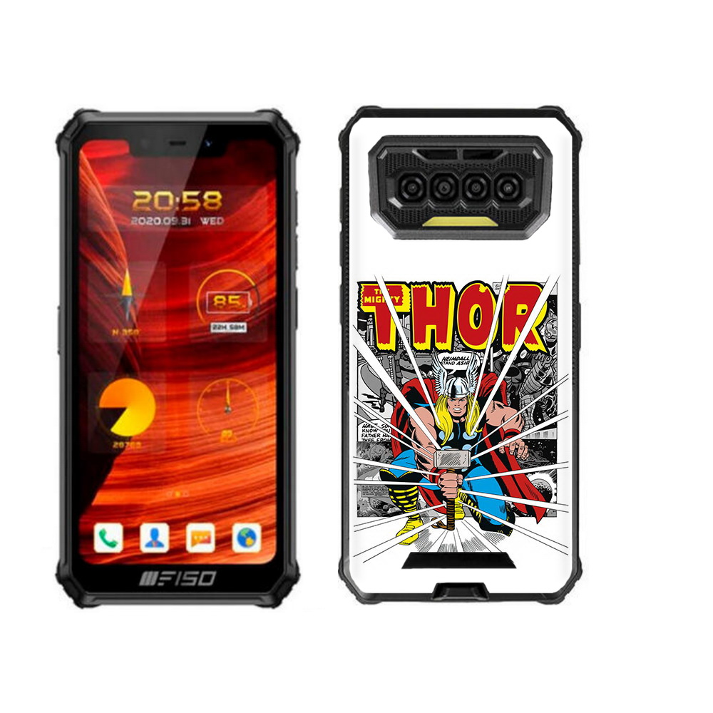 

Чехол бампер MyPads тор рисунок для Oukitel F150 Bison 2021, Прозрачный, Tocco
