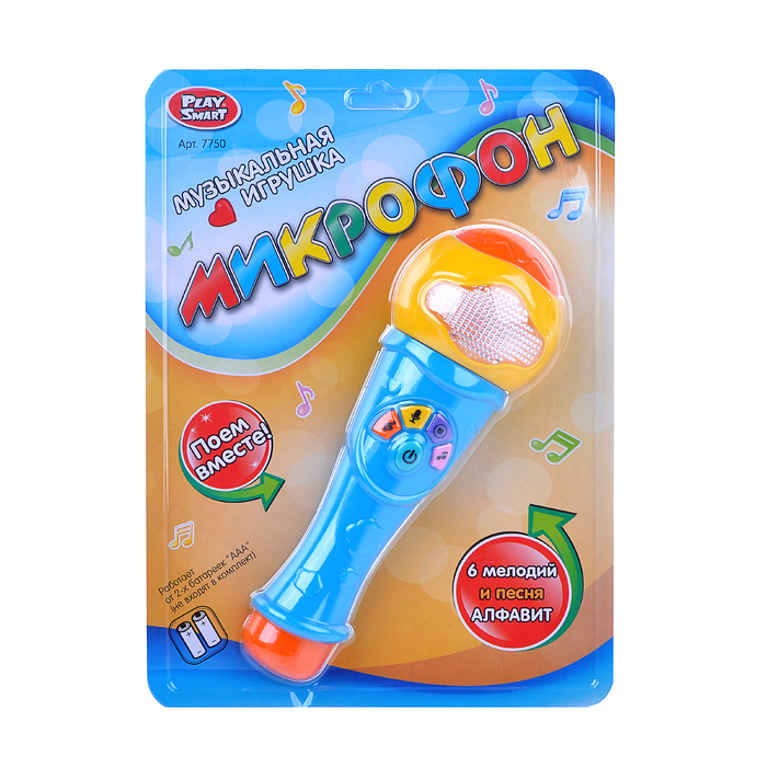 

Микрофон 7750 на батарейках, на листе