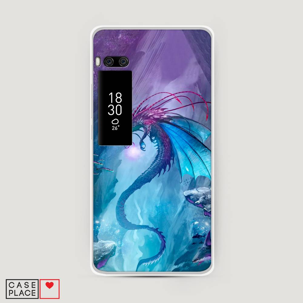 

Чехол Awog на Meizu Pro 7 Plus "Водный дракон", Голубой;фиолетовый;синий, 71950-2