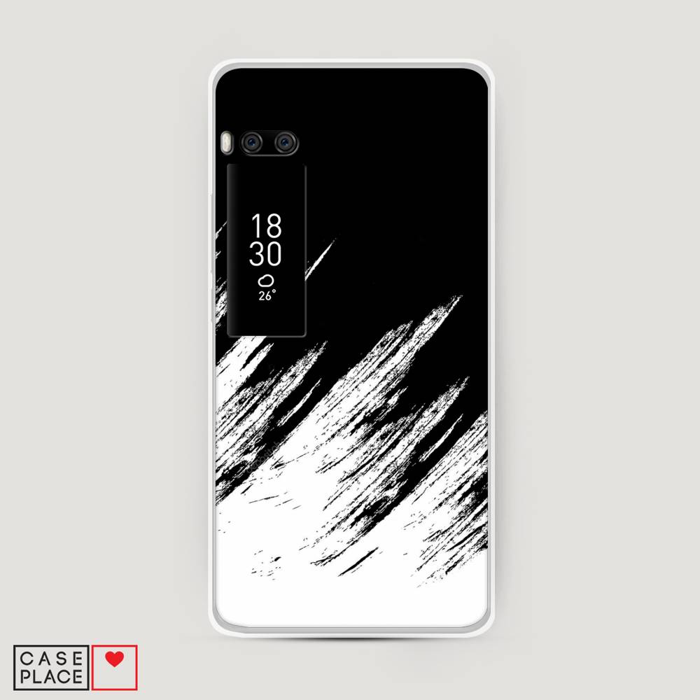 

Чехол Awog на Meizu Pro 7 Plus "Черно белые брызги", Черный;белый;бежевый, 71950-3