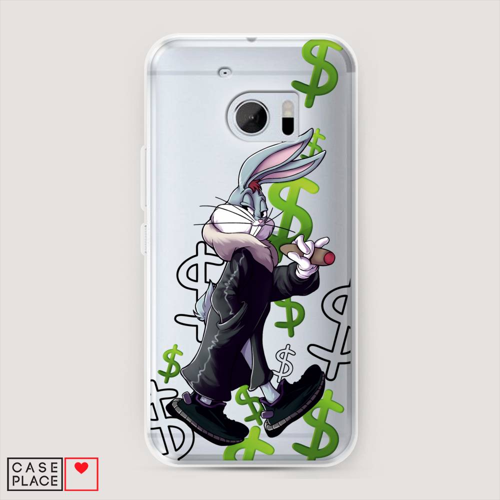 фото Чехол на htc one m10 (htc 10) "rich bugs bunny" case place