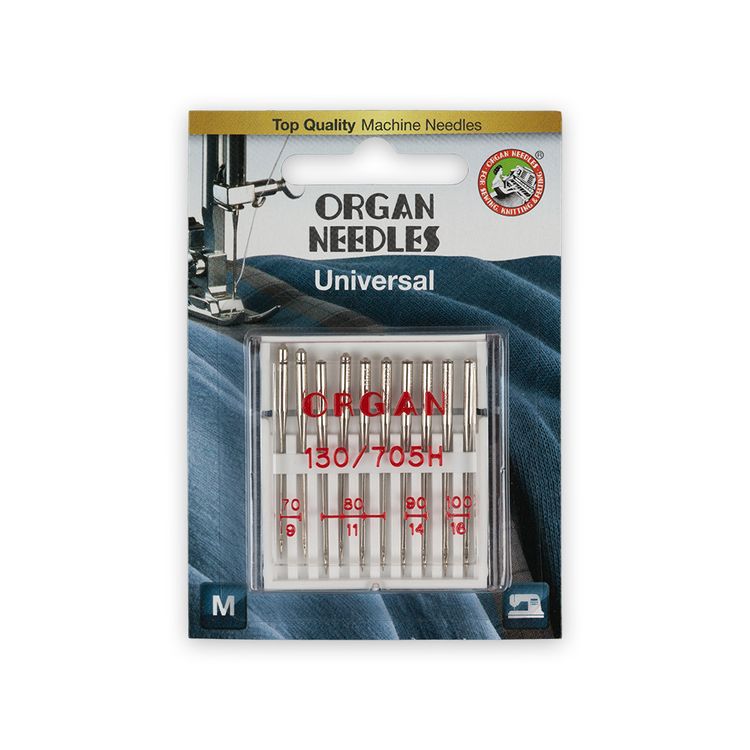 

Иглы Organ для бытовых швейных машин №70 №80 №90 №100 универсальные