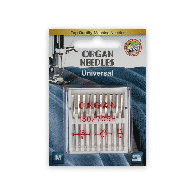 

Иглы Organ для бытовых швейных машин №70 №80 №90 универсальные