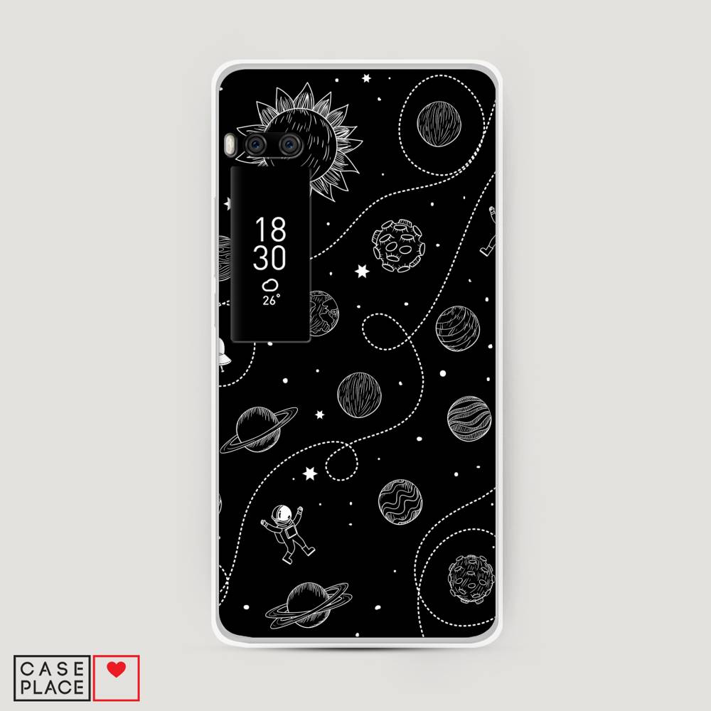 

Чехол Awog на Meizu Pro 7 Plus "В невесомости", Бежевый, 71950-4