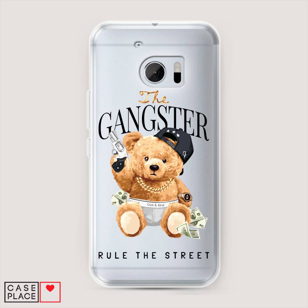 

Чехол на HTC One M10 (HTC 10) "The Gangster", Бежевый;серый;черный, 101950-6