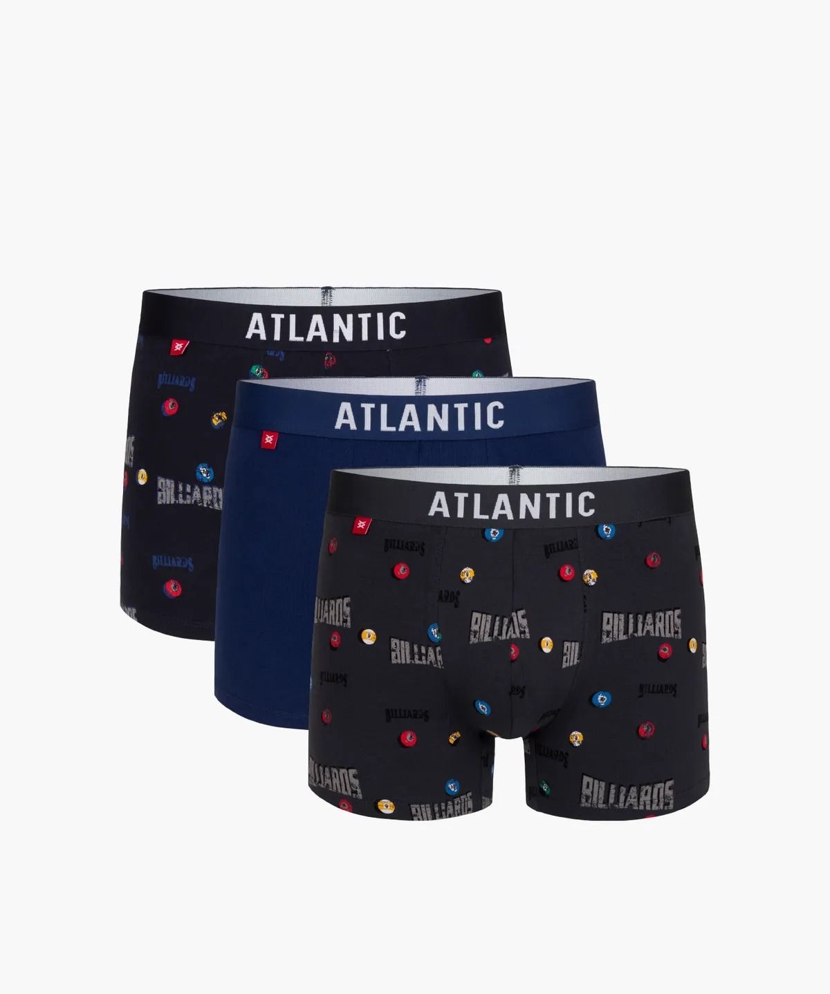 Комплект трусов мужских Atlantic 3MH-011/03 черных M