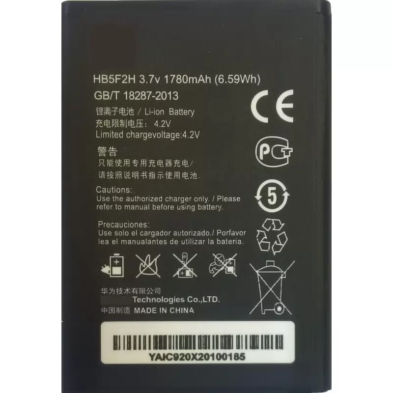 

Аккумулятор CameronSino для Huawei E5330/E5336/E5372 (HB554666RAW, HB5F2H)