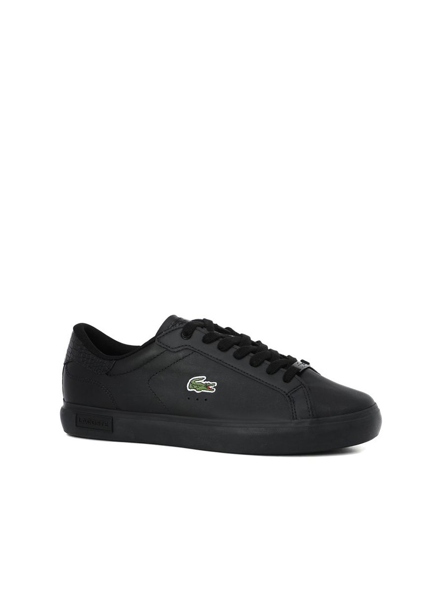 

Кеды мужские Lacoste SMA0030 POWERCOURT 1121 1 черные 7.5 UK, Черный, SMA0030 POWERCOURT 1121 1