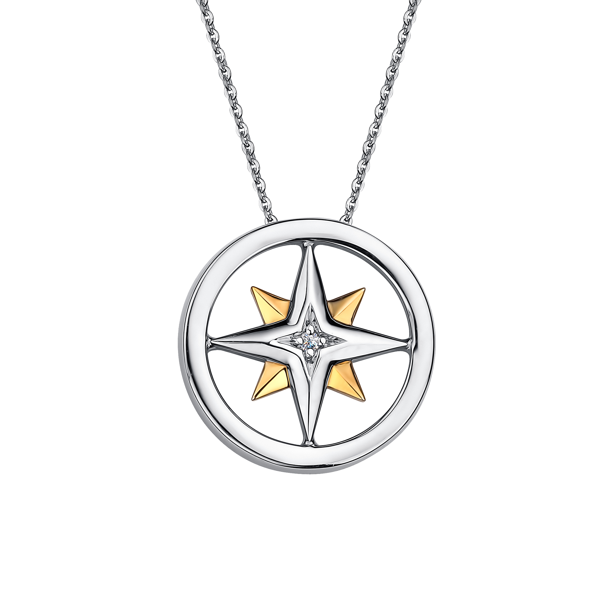

Колье из серебра с Swarovski 50 см АЛЬКОР 06-2608/00СВ-18, 06-2608/00СВ-18