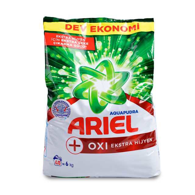 фото Стиральный порошок ariel extra oxi effect, автомат, 6 кг