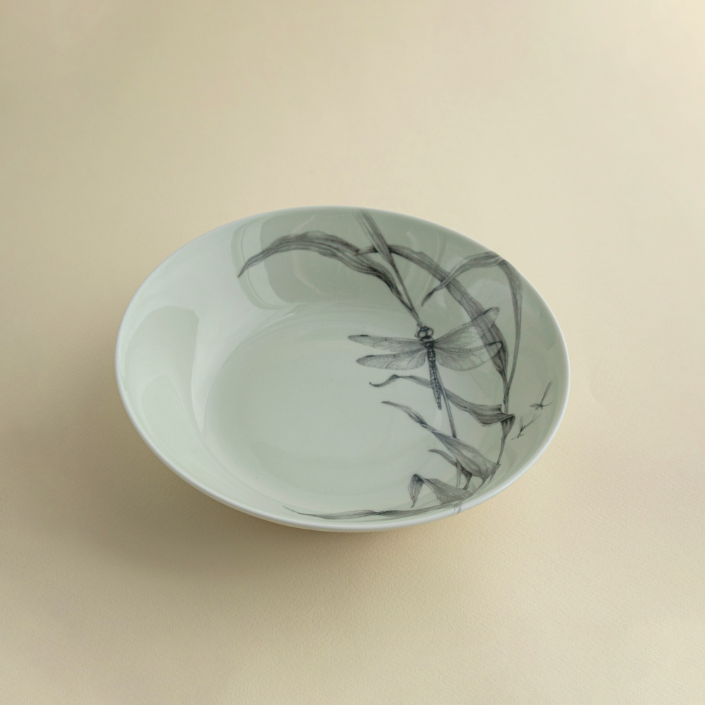 

Пиала 300 мл "Стрекоза в траве" Счастье в мелочах, Пиала 300 мл "Стрекоза в траве"