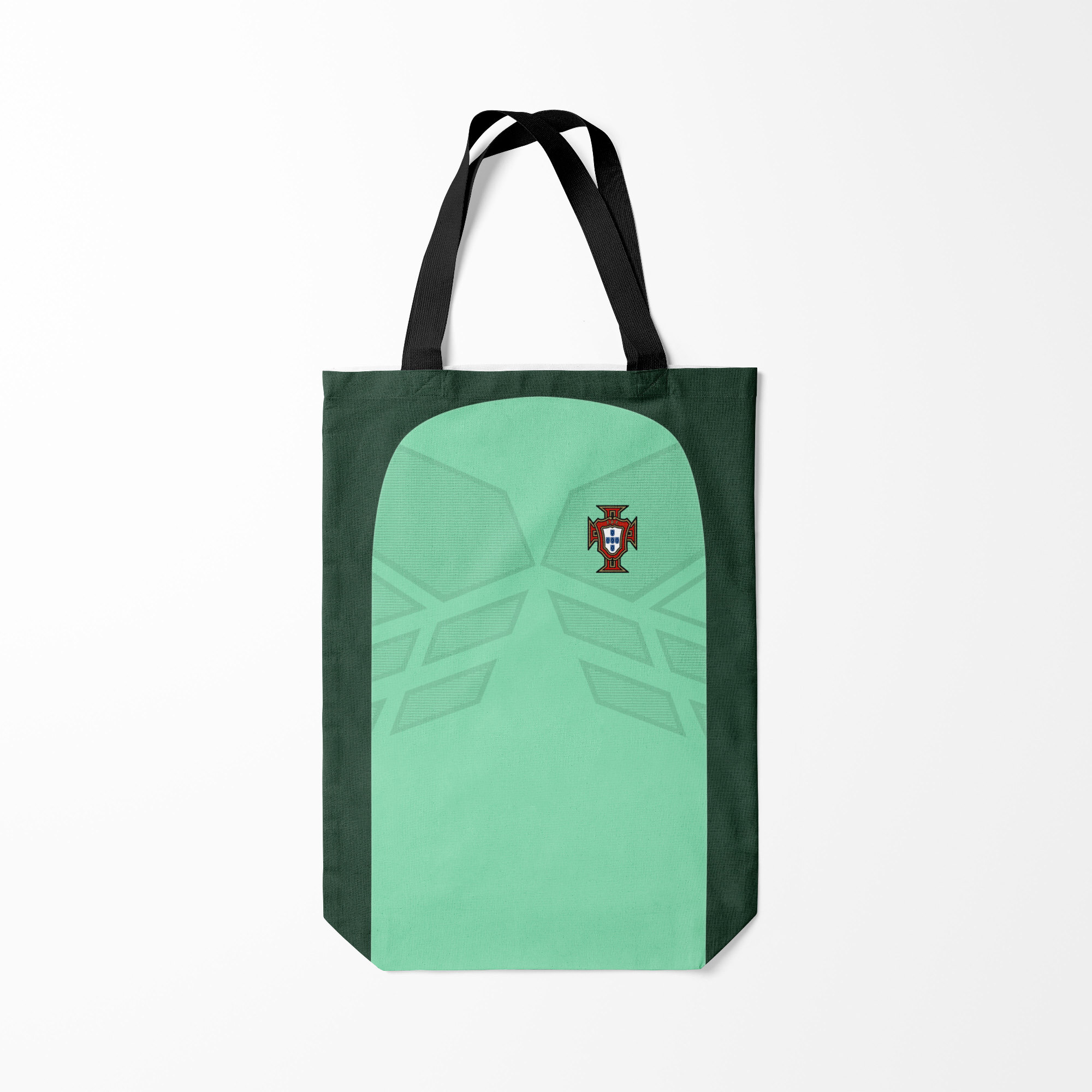 

Сумка шoппер унисекс Burnettie Portugal away, зеленый, Portugal away