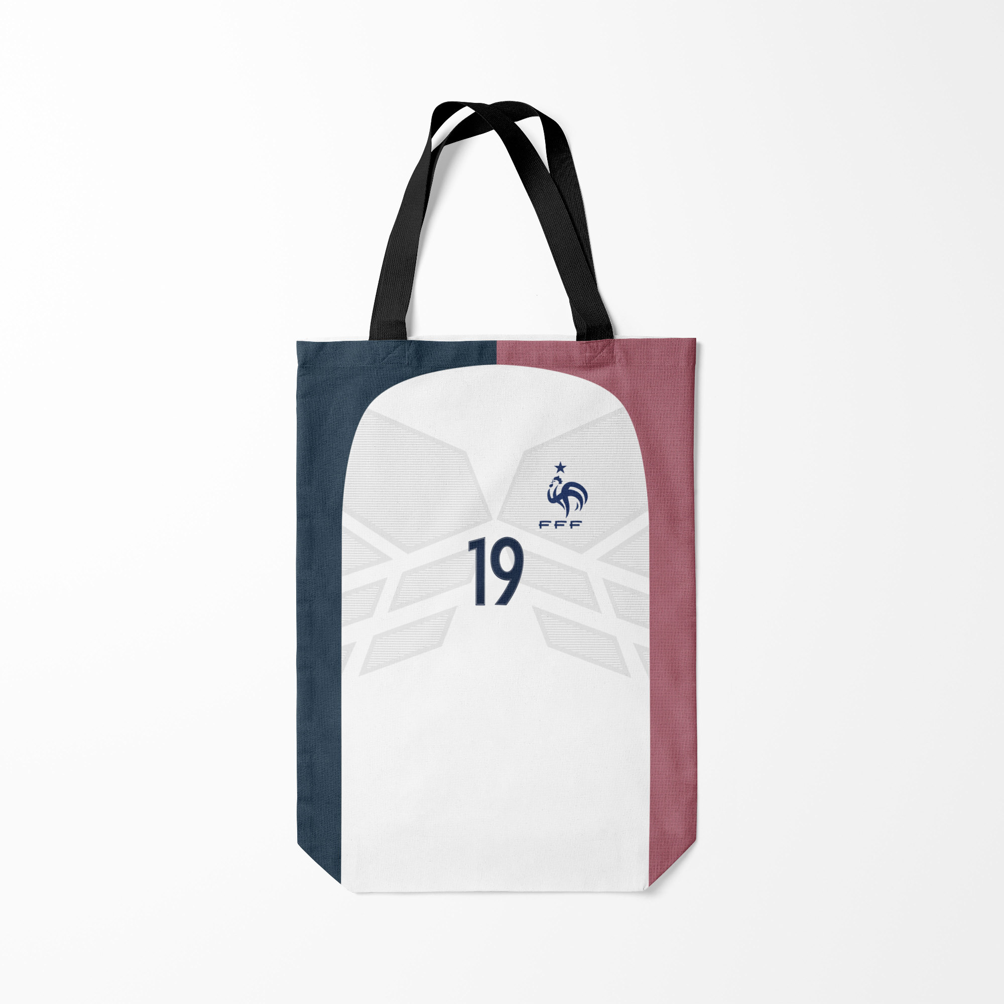 

Сумка шoппер унисекс Burnettie Pogba away 17 18, белый, Pogba away 17 18