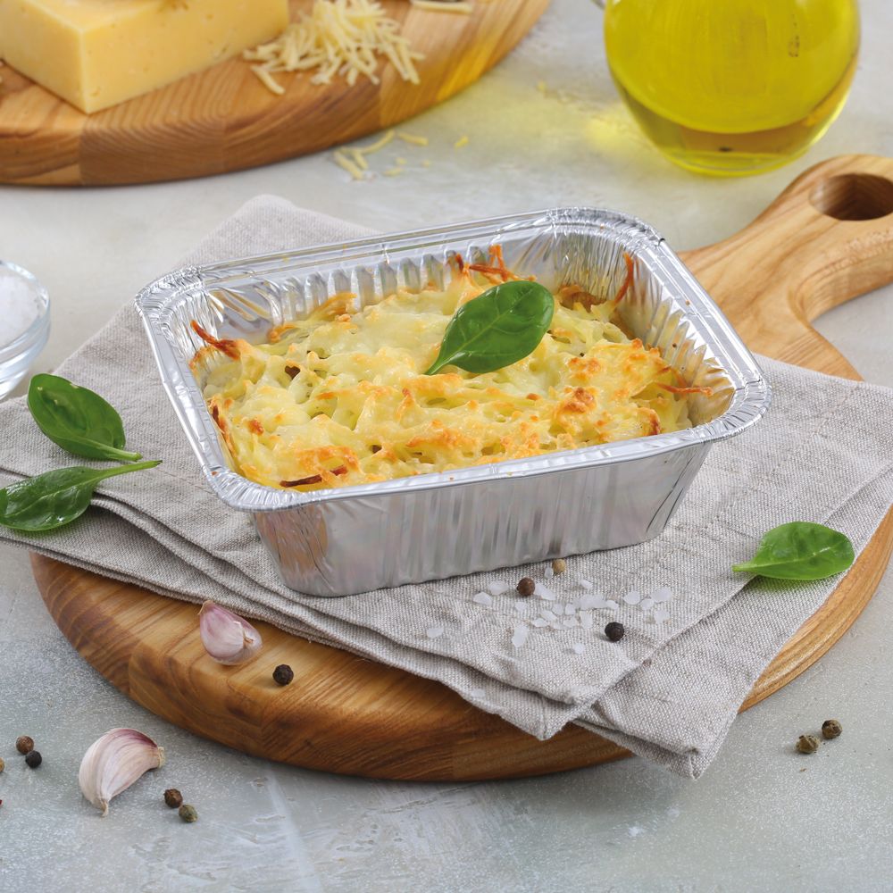 

Запеканка МясновЪ ШЕФ-ПОВАР картофельная с мясом и моцареллой +-280 г