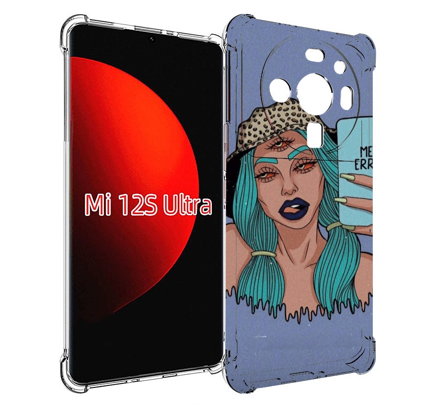 

Чехол MyPads ME Erra женский для Xiaomi 12S Ultra, Прозрачный, Tocco