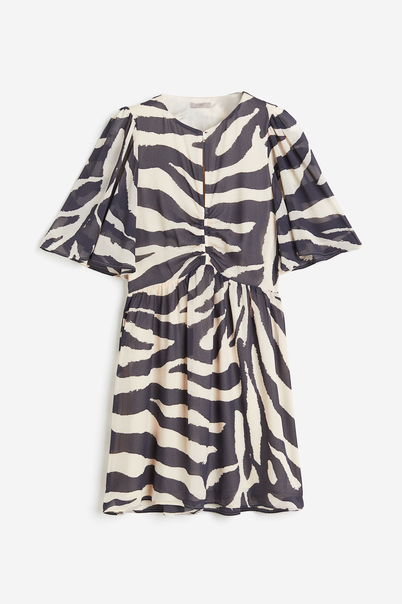 

Платье женское H&M 1174297002 бежевое M, Бежевый, 1174297002